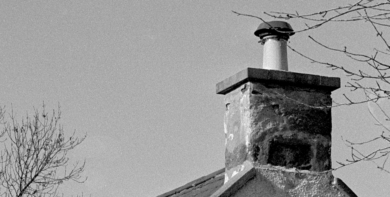 FX 2 with FP4 Plus in 35mm. Pentax MX with 50mm F1.4 lens. 100% enlargement of above scan showing grain.